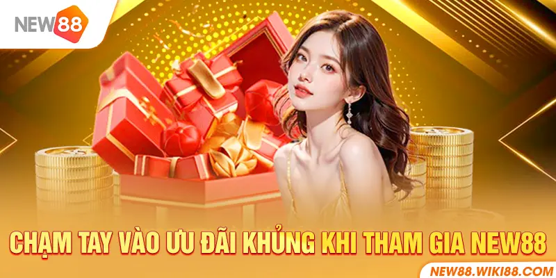 Chạm tay vào ưu đãi khủng khi tham gia nhà cái NEW88 uy tín